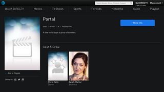 Watch Portal Online | Stream Full Movie | DIRECTV