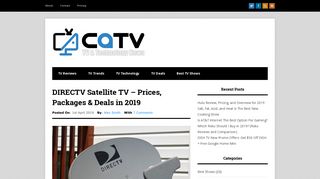 DIRECTV Satellite TV - Prices, Packages & Deals in 2019 - CATV.org