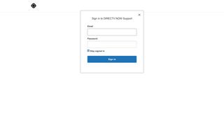 DIRECTV NOW password reset & sign in help