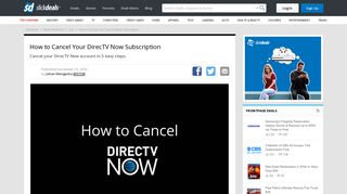 How to Cancel Your DirecTV Now Subscription - Slickdeals.net