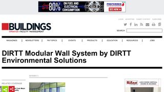 DIRTT Modular Wall System Partitions by DIRTT Environmental ...