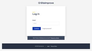 Login to Siteimprove - Siteimprove ID