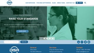 DISA Global Solutions: Drug Testing | Pre Employment Screening