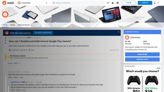 How can I disable/uninstall/remove Google Play Games? : chromeos ...