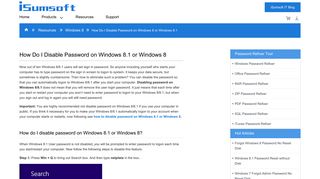 How Do I Disable Password on Windows 8.1/8 - Automatically Logon ...