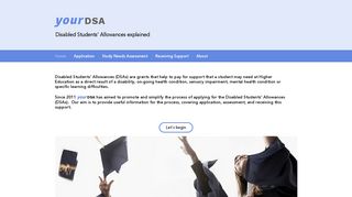Disabled Students' Allowances (DSAs) | yourDSA