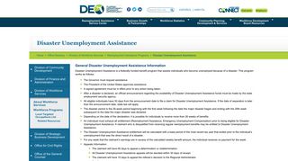Disaster Unemployment Assistance - FloridaJobs.org