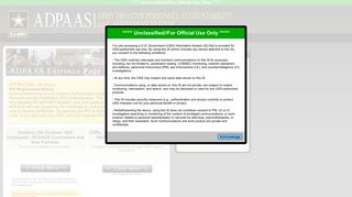 U.S. Army Disaster Personnel Accountability and Assessment System ...
