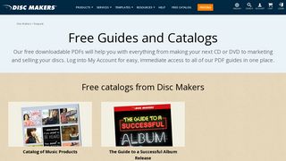 Free From Disc Makers | Home Recording | Music Marketing | Radio ...