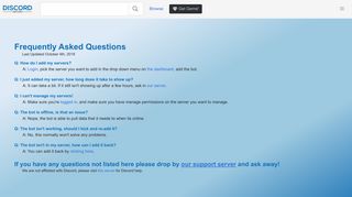 FAQ - Discord Servers | Find Public Discord Servers