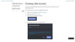 Creating a Bot Account — discord.py 1.0.0a documentation