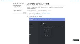 Creating a Bot Account — discord.py 1.0.0a documentation