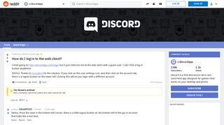How do I log in to the web client? : discordapp - Reddit