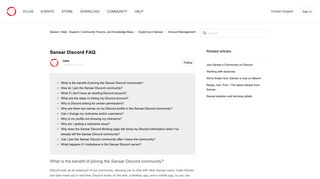 Sansar Discord FAQ – Sansar | Help - Support, Community Forums ...