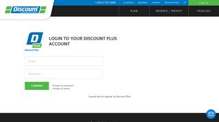 Discount Plus Login - Discount Car & Truck Rentals