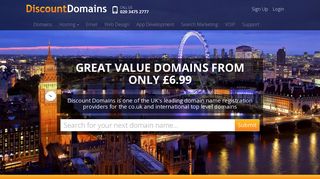 Accessing your cpanel area for Discount Domains customers