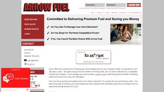 Arrow Fuel: Best COD Discount Heating Oil Prices in the Southeastern ...