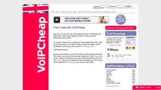 Free Calls | UK's first discount VoIP provider - VoIPCheap