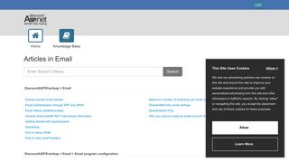 Email - Portal - DiscountASP.NET