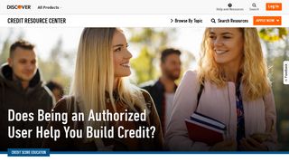 Does Being an Authorized User Help Build Credit? | Discover