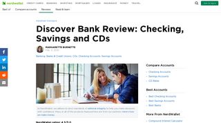 Discover Bank Review: Checking, Savings and CDs - NerdWallet