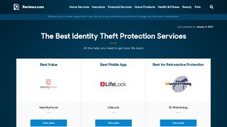 The Best Identity Theft Protection Services for 2019 | Reviews.com