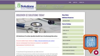 Discover CE Solutions - CES Solutions Online Health care continuing ...