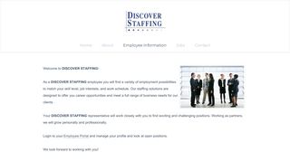 Employee Information - Discover Staffing