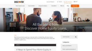 Home Equity Loans - Discover