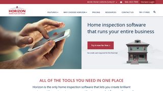 Home inspection software that runs your business | Horizon Inspection ...