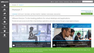 Horizon 7 | Virtual Desktop Infrastructure | VDI | VMware