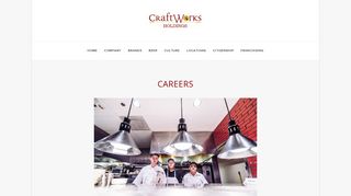 Careers — CraftWorks Holdings - CraftWorks Restaurants