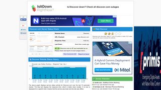 Discover.com - Is Discover Down Right Now?