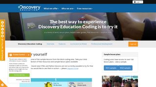 Try Discovery Education Coding | Discovery Education UK
