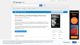Data Mining and Knowledge Discovery - Springer