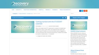 Assignments | Discovery Education
