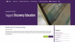 Discovery Education – Surrey Schools Learning By Design