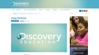 Using ThinkLink | Discovery Education