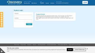 Student Login - Login to Discovery Education