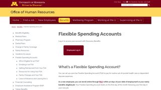 Flexible Spending Accounts | Office of Human Resources