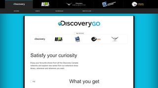 Discovery GO - Discovery Canada | Watch Full Episodes | Discovery