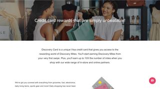 The Credit Card That Gives You More Rewards | Discovery Card ...