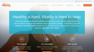 Vitality - Health and Wellness Solutions That Work