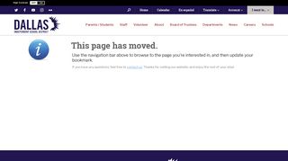 Error 404 - Page Not Found - Dallas ISD