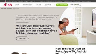 DISH Anywhere & Apps for Roku, Apple TV, Amazon Fire and More