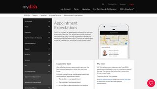 Tech Appointment Expectations | MyDISH | DISH Customer Support
