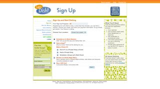 Sign Up - Let's Dish