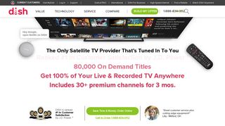 Satellite & Cable Deals and Special Offers | DISH
