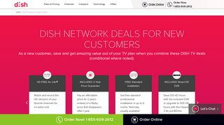 DISH Network Deals for New Customers - 2018 Offers | USDish