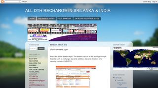 ALL DTH RECHARGE IN SRILANKA & INDIA: dishtv dealers login